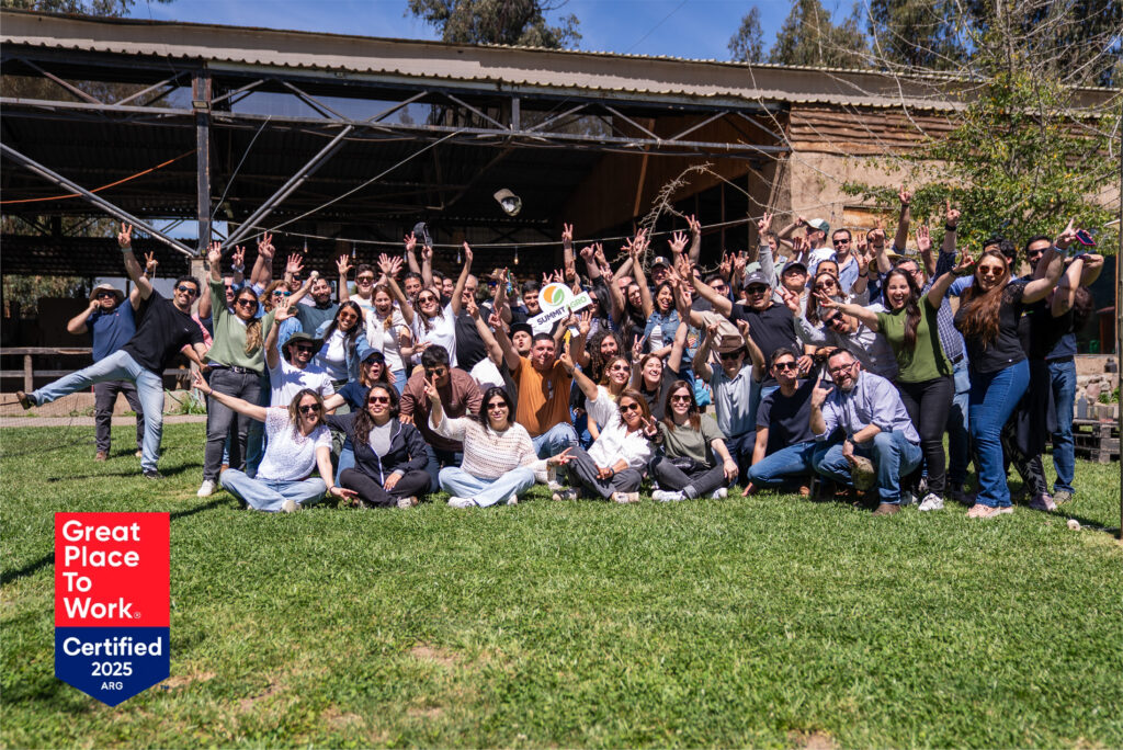 Summit Agro Chile renueva su certificación Great Place To Work® 2025–2026
