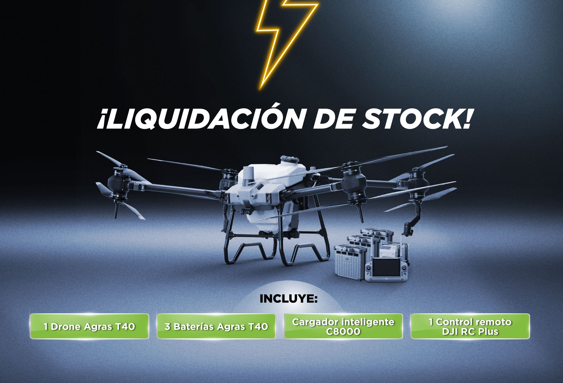 Liquidacion de drones en Perú